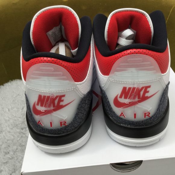 Air Jordan 3 Retro Denim SE \'Fire Red\' main image 6